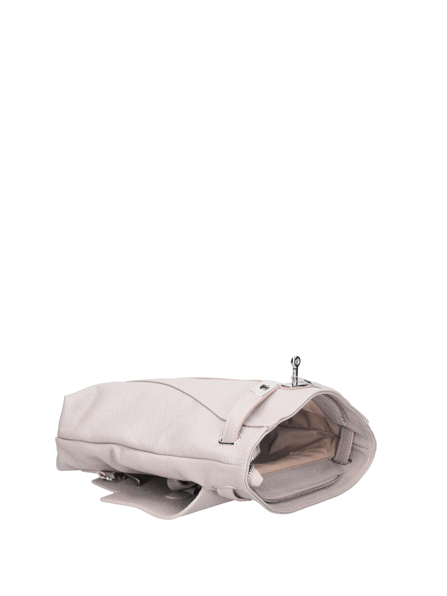 Borsa a mano convertibile in zaino da donna In Vera pelle