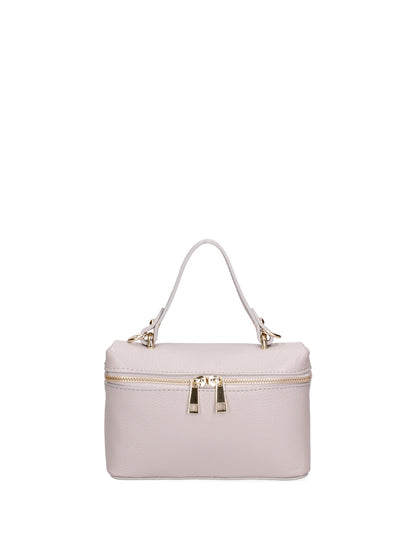 Borsa a mano da donna In Vera pelle | Roberta Rossi | RR220716023FBG-D86_GRIGIO_PERLA