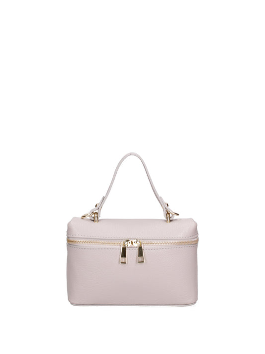 Borsa a mano da donna In Vera pelle | Roberta Rossi | RR220716023FBG-D86_GRIGIO_PERLA