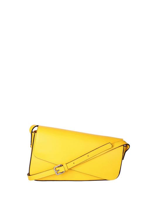 Borsa a tracolla da donna In Vera pelle | Roberta Rossi | RR220722323FBG-L224_GIALLO