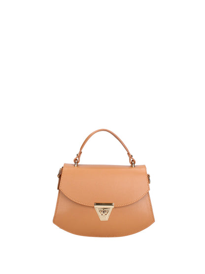 Borsa a mano da donna In Vera pelle | Roberta Rossi | RR220720223FBG-P_607_CUOIO