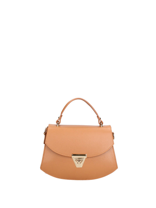 Borsa a mano da donna In Vera pelle | Roberta Rossi | RR220720223FBG-P_607_CUOIO