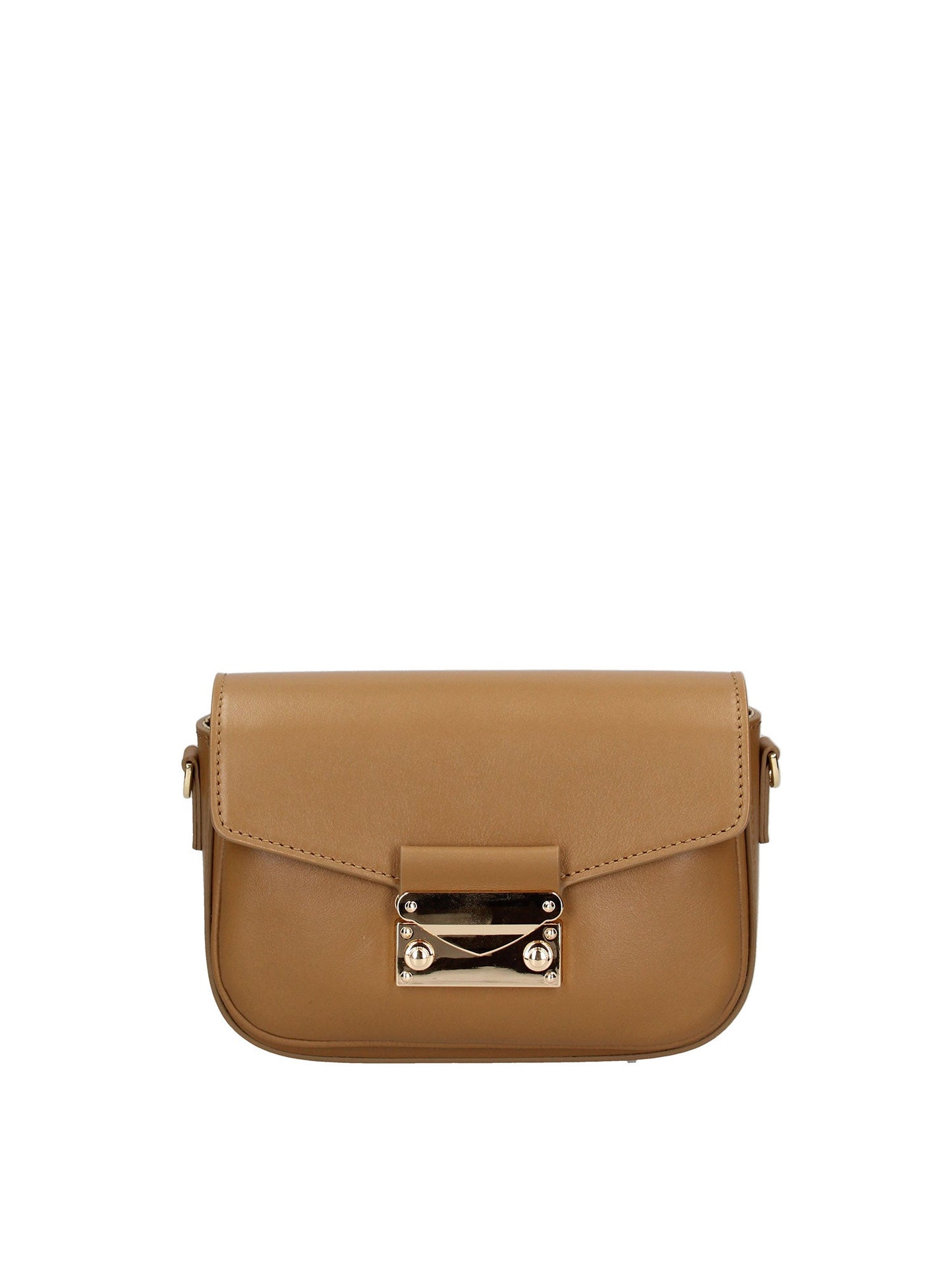 Borsa a tracolla da donna In Vera pelle | Roberta Rossi | RR22ROB823FBG-SALTED_CARAMEL