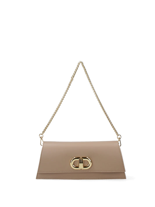 Borsa a spalla da donna In Vera pelle | Roberta Rossi | RR220731323FBG-L110_TAUPE