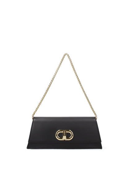Borsa a spalla da donna In Vera pelle | Roberta Rossi | RR220731323FBG-NERO