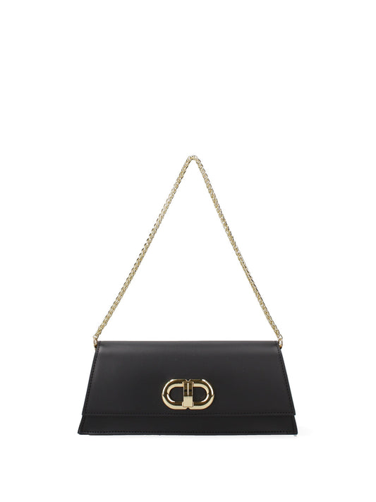 Borsa a spalla da donna In Vera pelle | Roberta Rossi | RR220731323FBG-NERO