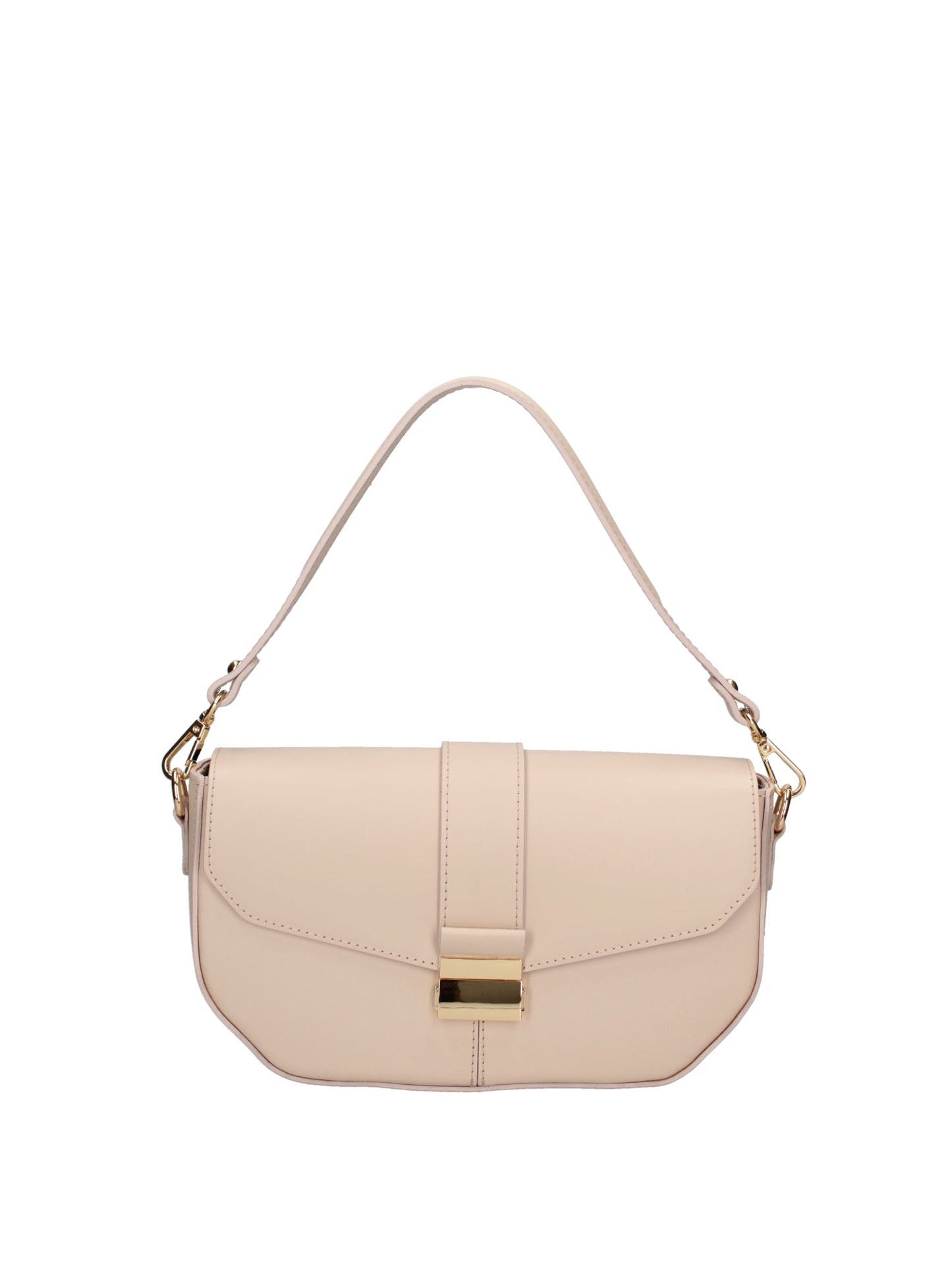 Borsa a spalla da donna In Vera pelle | Roberta Rossi | RR220722923FBG-L116_BEIGE