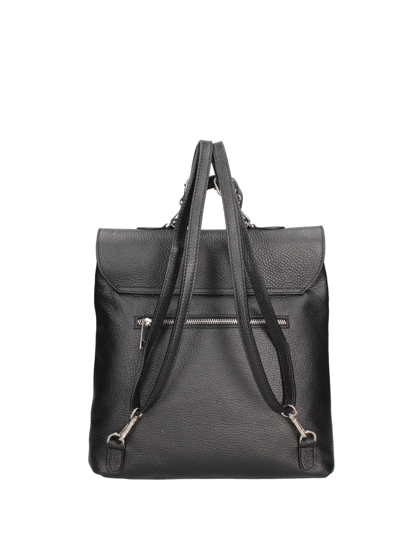 Borsa a mano convertibile in zaino da donna In Vera pelle