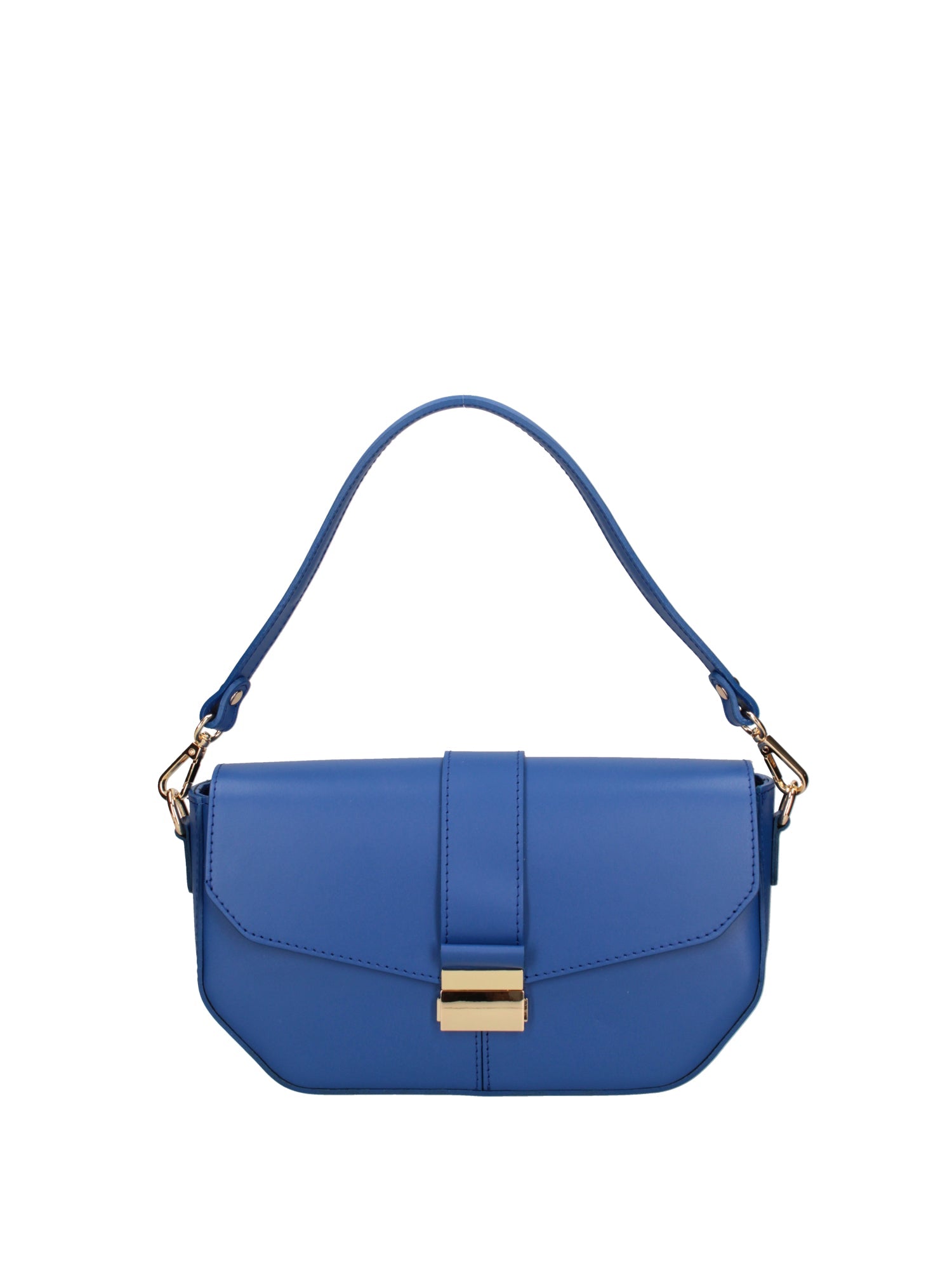 Borsa a spalla da donna In Vera pelle | Roberta Rossi | RR220722923FBG-L115_BLUETTE