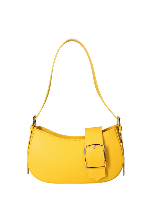 Borsa a spalla da donna In Vera pelle | Roberta Rossi | RR220721323FBG-L224_GIALLO