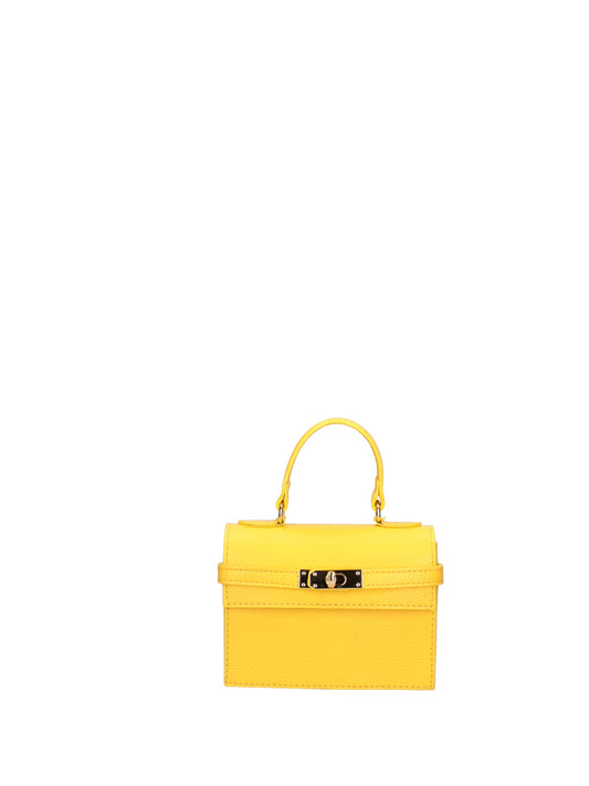 Borsa a mano da donna In Vera pelle | Roberta Rossi | RR220716123FBG-D504_YELLOW