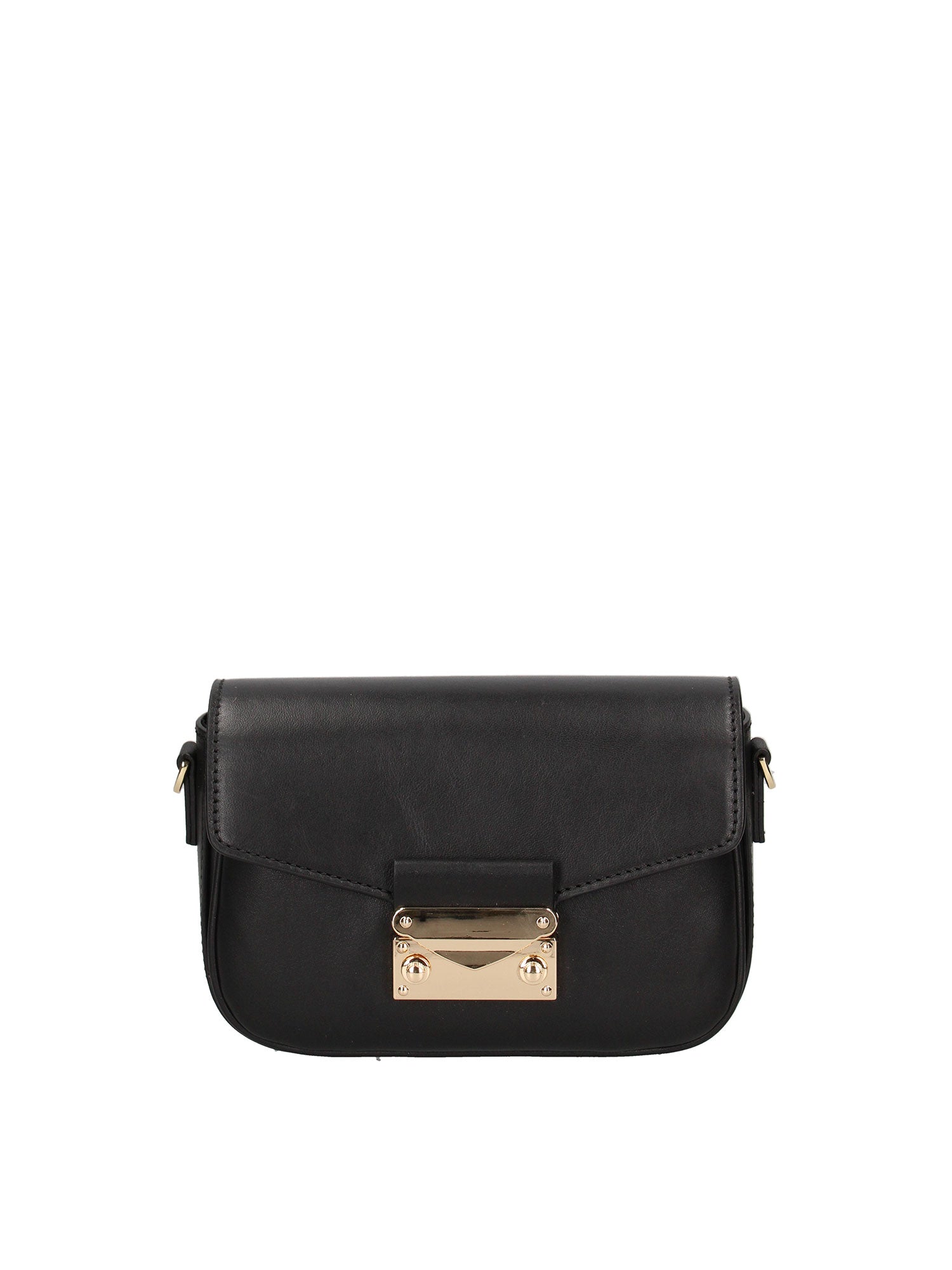 Borsa a tracolla da donna In Vera pelle | Roberta Rossi | RR22ROB823FBG-NERO