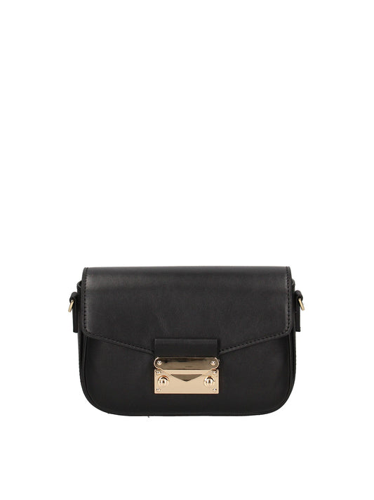 Borsa a tracolla da donna In Vera pelle | Roberta Rossi | RR22ROB823FBG-NERO