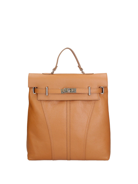 Borsa a mano convertibile in zaino da donna In Vera pelle | Roberta Rossi | RR220724823FBG-D44_CUOIO