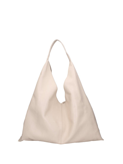 Borsa a sacca da donna In Vera pelle | Roberta Rossi | RR220720923FBG-D37_LATTE