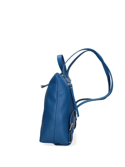Borsa a mano convertibile in zaino da donna In Vera pelle
