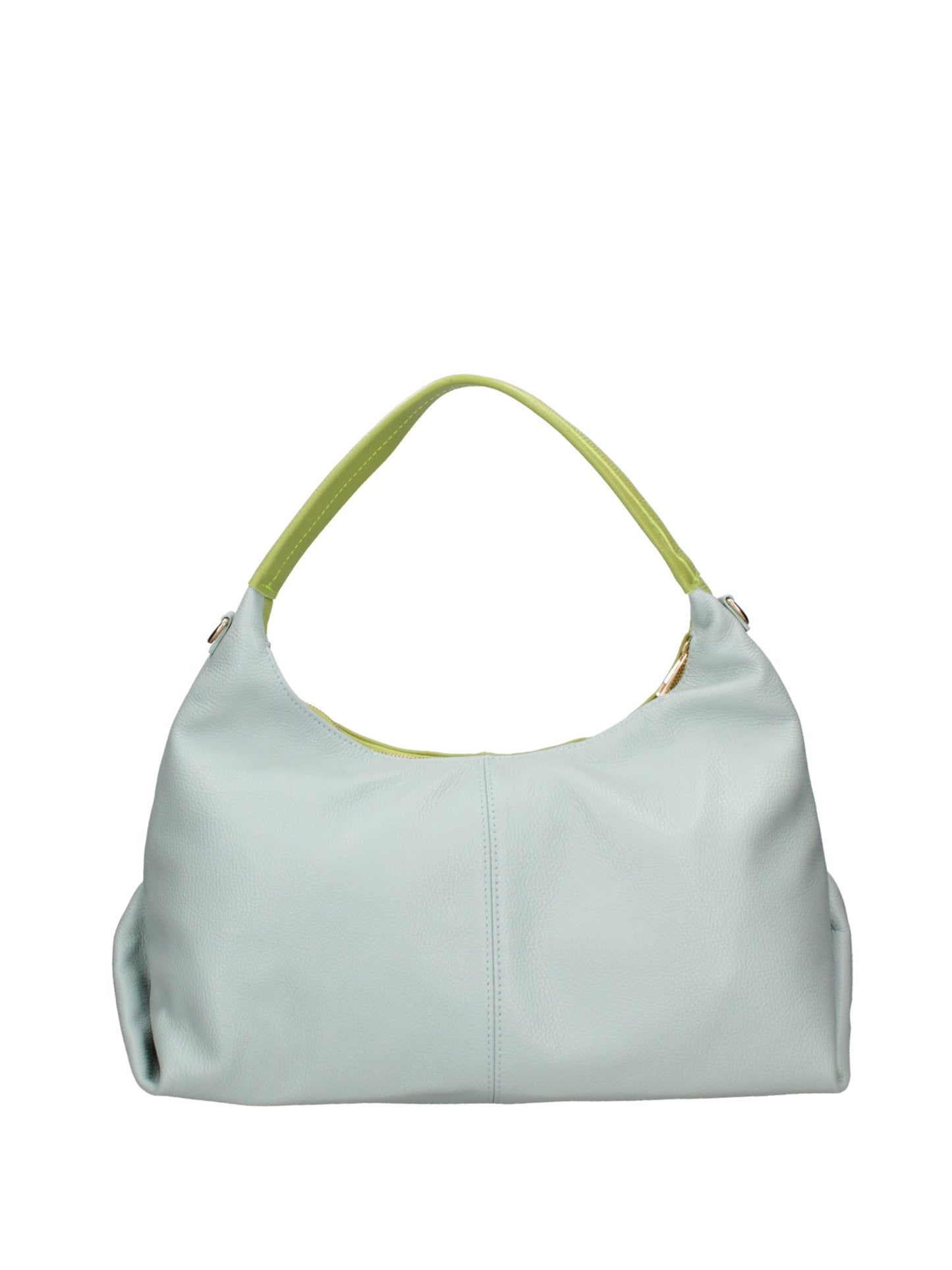 Borsa a spalla da donna In Vera pelle | Roberta Rossi | RR220723323FBG-D12_KIWI+D102_CIELO