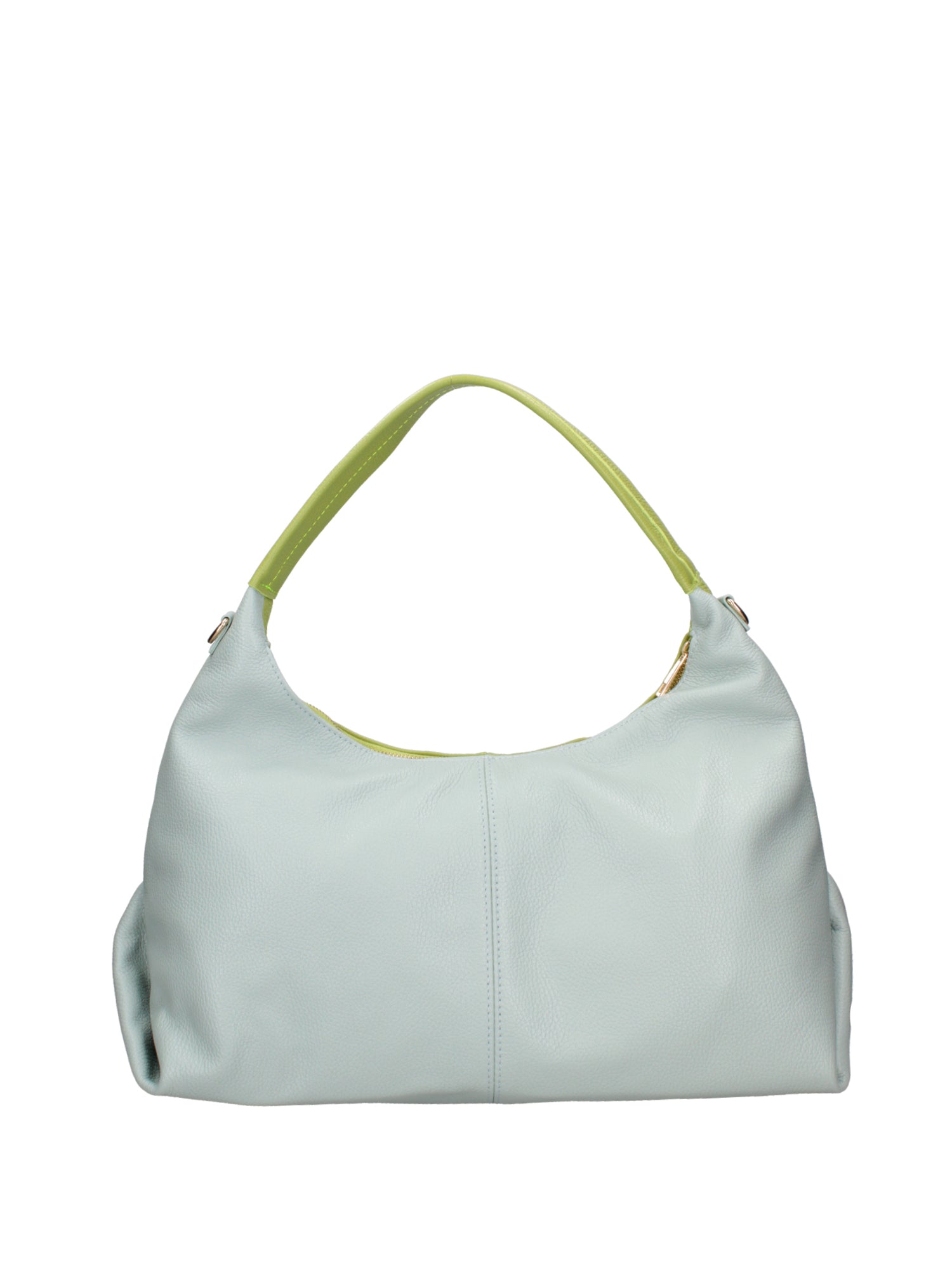 Borsa a spalla da donna In Vera pelle | Roberta Rossi | RR220723323FBG-D12_KIWI+D102_CIELO