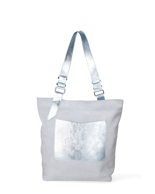 Borsa a spalla da donna In Vera pelle | Roberta Rossi | RR220731223FBG-D47_CELESTE+L034