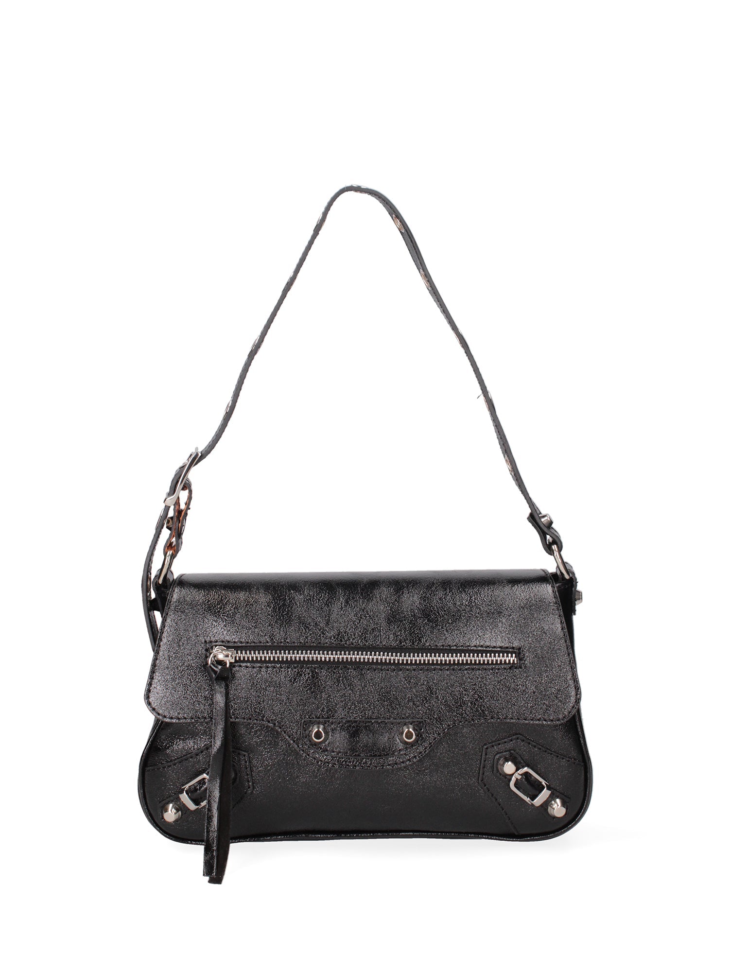 Borsa a spalla da donna In Vera pelle | Roberta Rossi | RR220723423FBG-L022_NERO