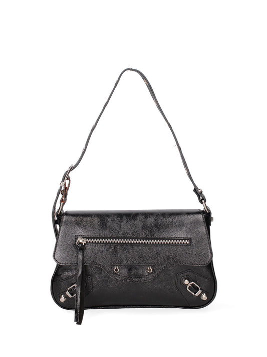 Borsa a spalla da donna In Vera pelle | Roberta Rossi | RR220723423FBG-L022_NERO