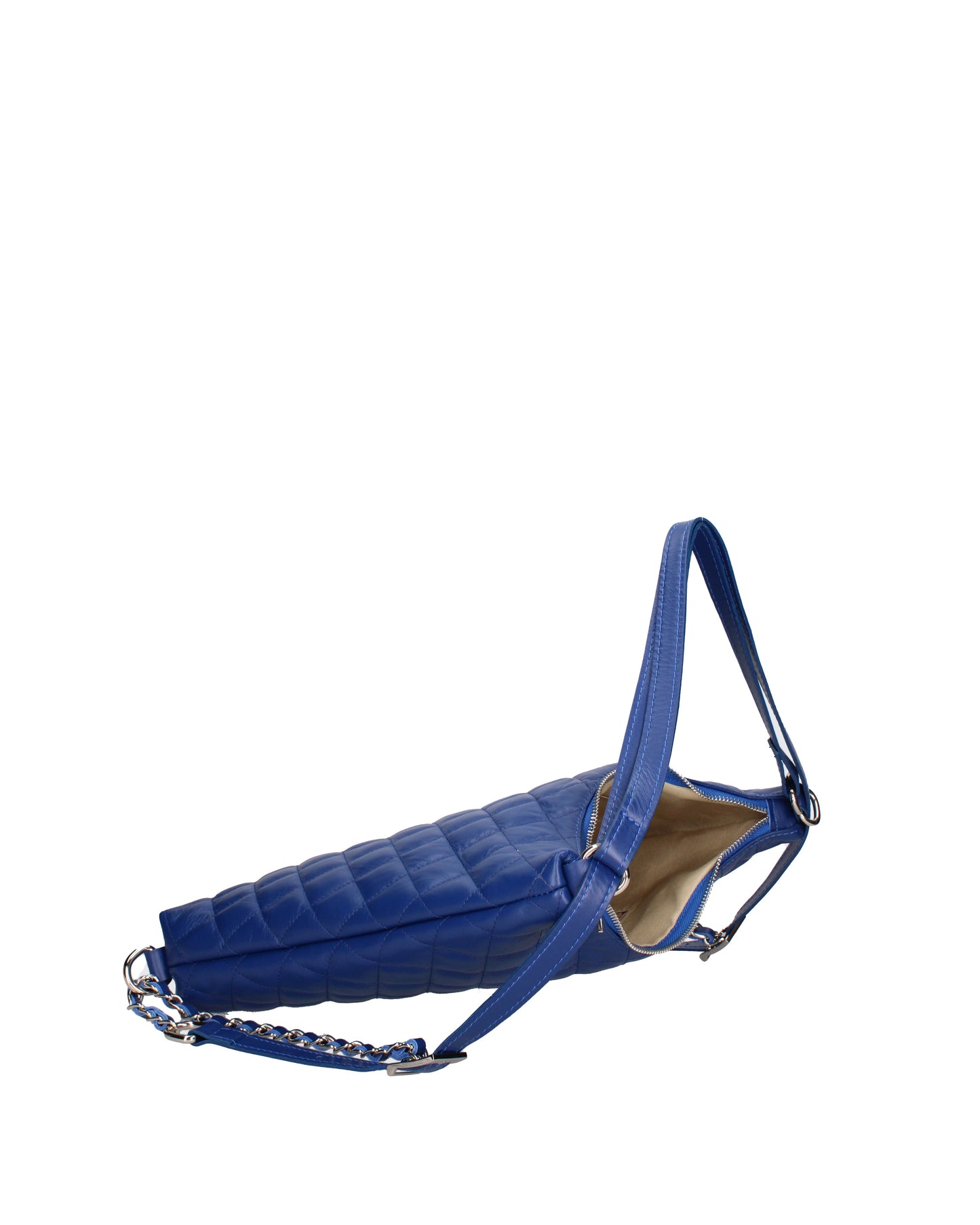 Borsa a spalla convertibile in zaino da donna In Vera pelle