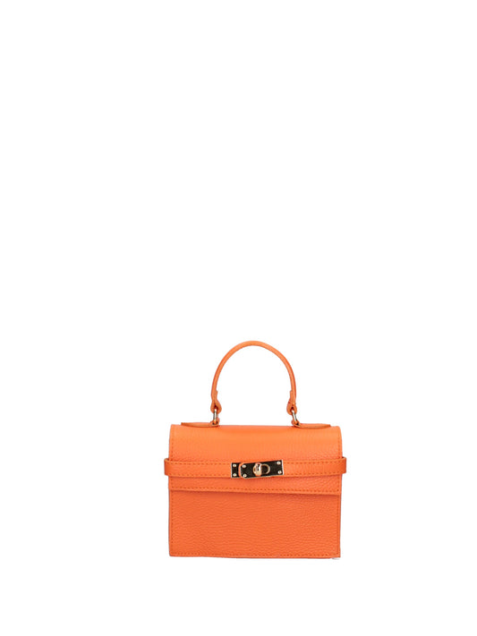 Borsa a mano da donna In Vera pelle | Roberta Rossi | RR220716123FBG-D29_ARANCIONE
