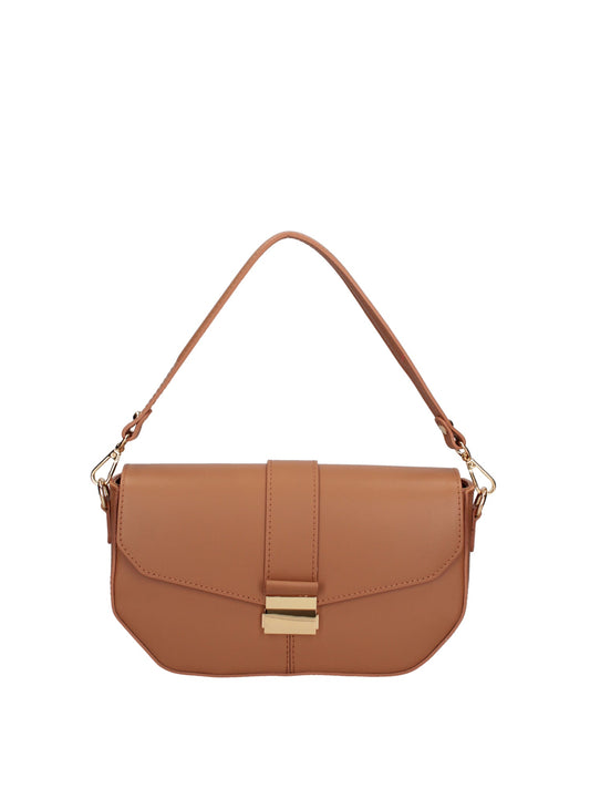 Borsa a spalla da donna In Vera pelle | Roberta Rossi | RR220722923FBG-L125_CAMEL