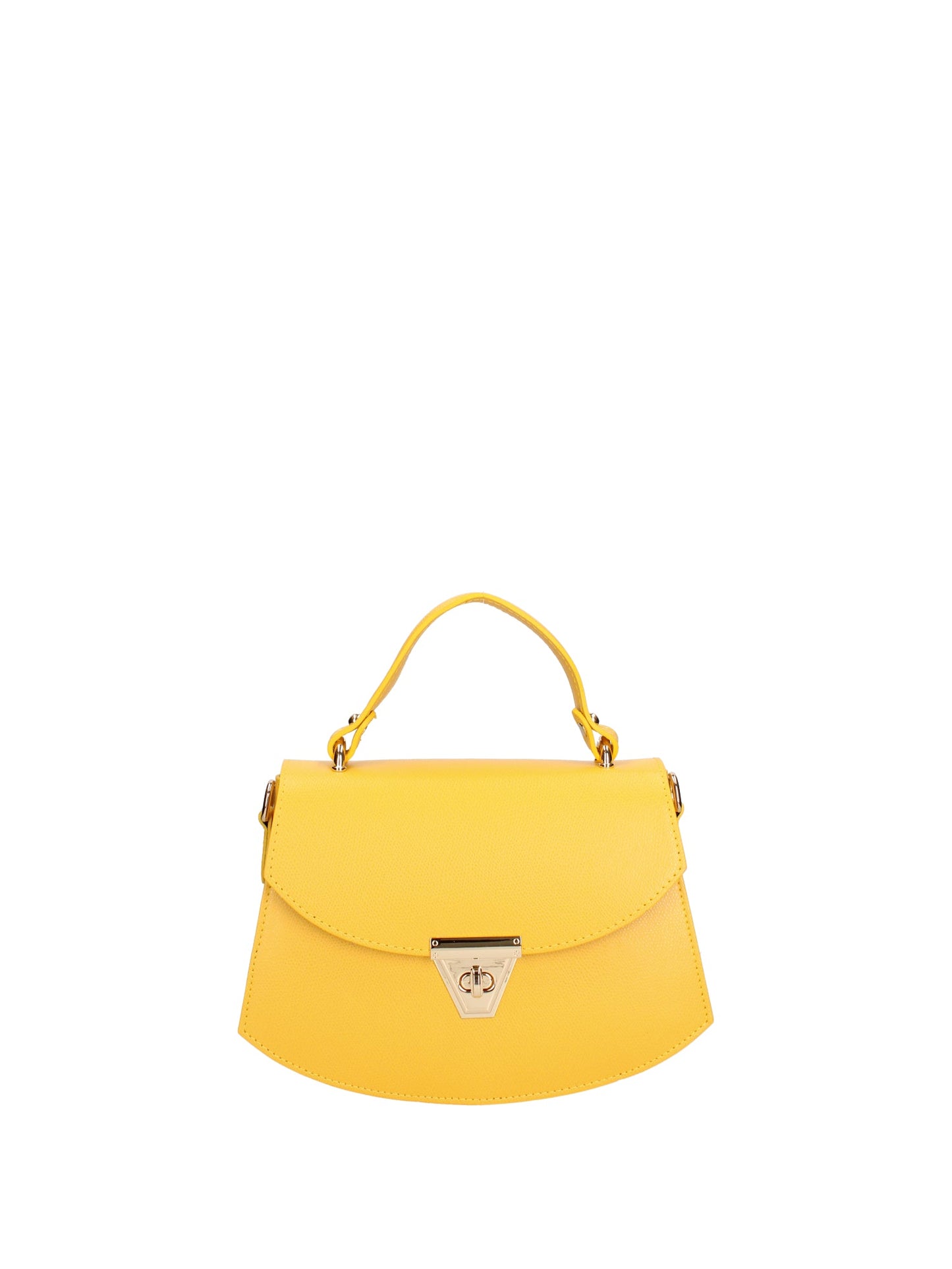 Borsa a mano da donna In Vera pelle | Roberta Rossi | RR220720223FBG-P_617_GIALLO