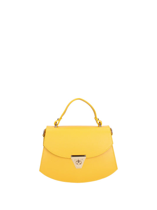 Borsa a mano da donna In Vera pelle | Roberta Rossi | RR220720223FBG-P_617_GIALLO
