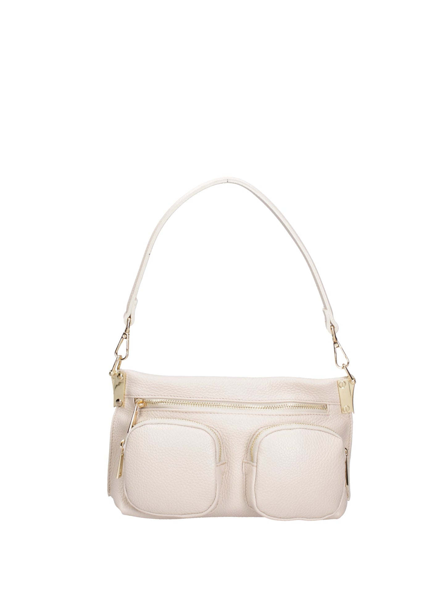 Borsa a spalla da donna In Vera pelle | Roberta Rossi | RR220714723FBG-D37_LATTE