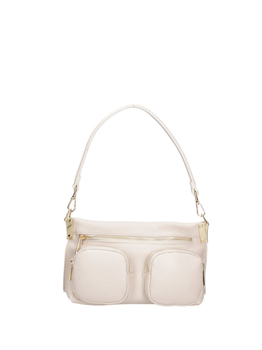 Borsa a spalla da donna In Vera pelle | Roberta Rossi | RR220714723FBG-D37_LATTE