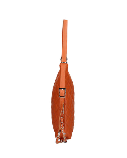 Borsa a spalla convertibile in zaino da donna In Vera pelle