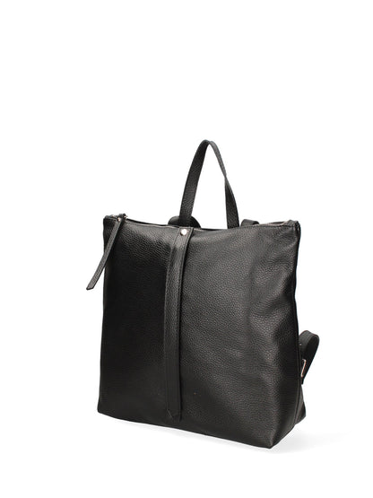 Borsa a mano convertibile in zaino da donna In Vera pelle