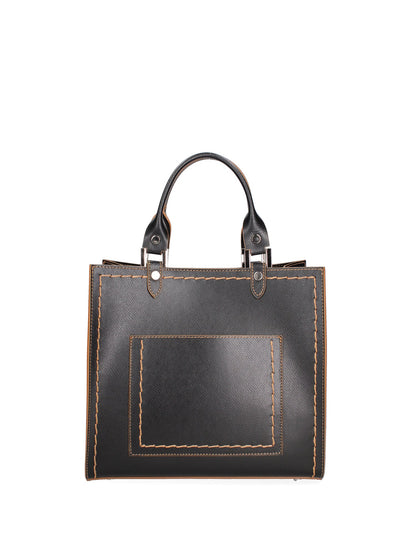 Borsa a mano da donna In Vera pelle | Roberta Rossi | RR220726223FBG-P_636_NERO