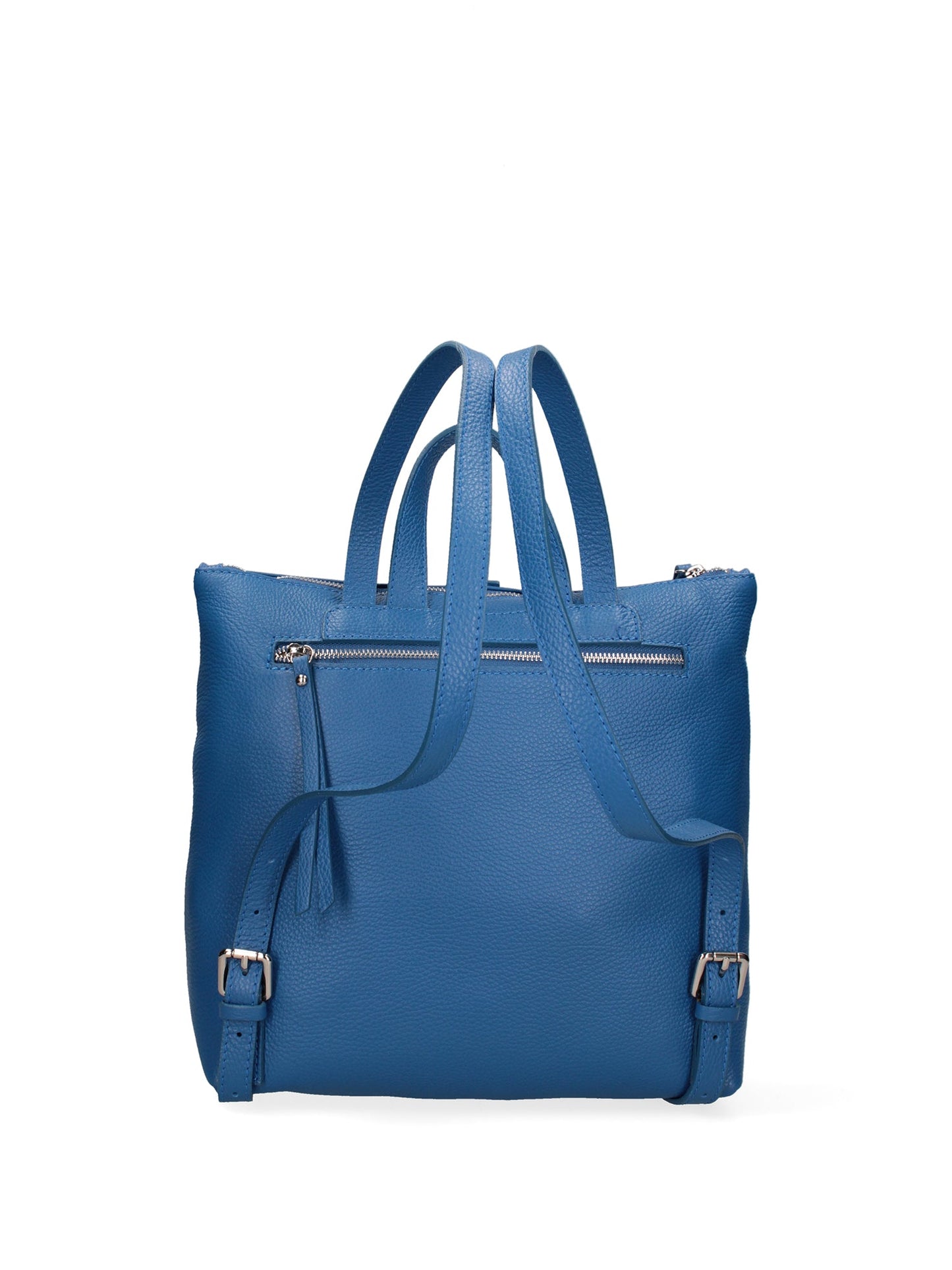 Borsa a mano convertibile in zaino da donna In Vera pelle