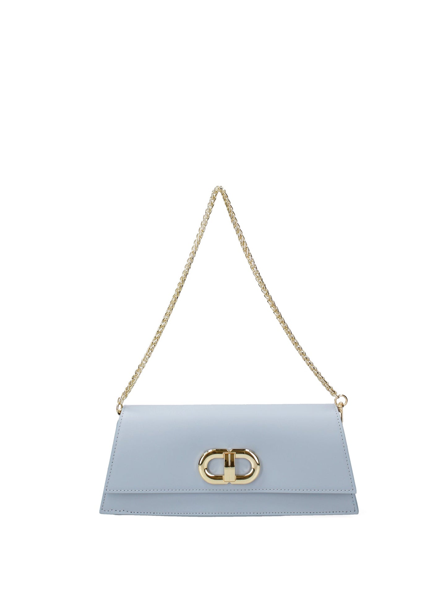 Borsa a spalla da donna In Vera pelle | Roberta Rossi | RR220731323FBG-L366_CIELO
