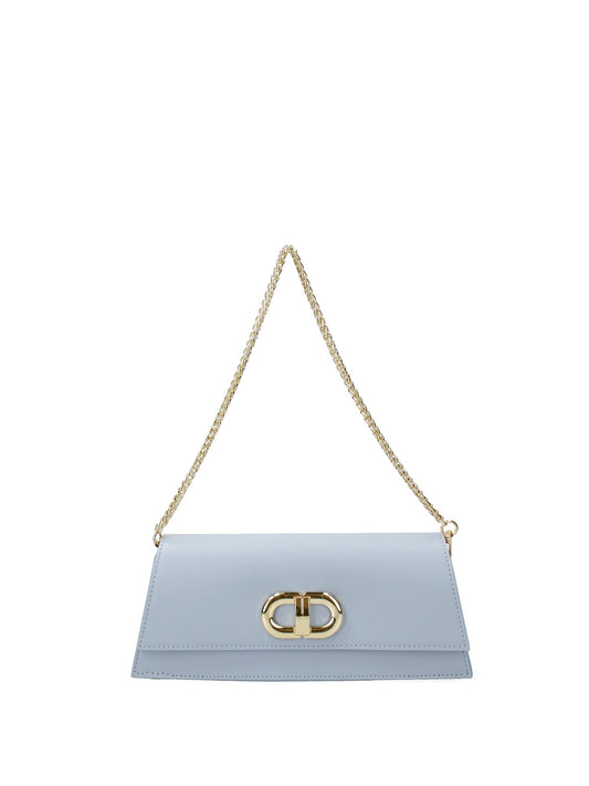 Borsa a spalla da donna In Vera pelle | Roberta Rossi | RR220731323FBG-L366_CIELO