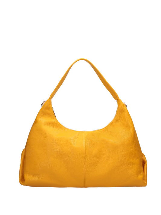 Borsa a spalla da donna In Vera pelle | Roberta Rossi | RR220723323FBG-D04_GIALLO+BIANCO