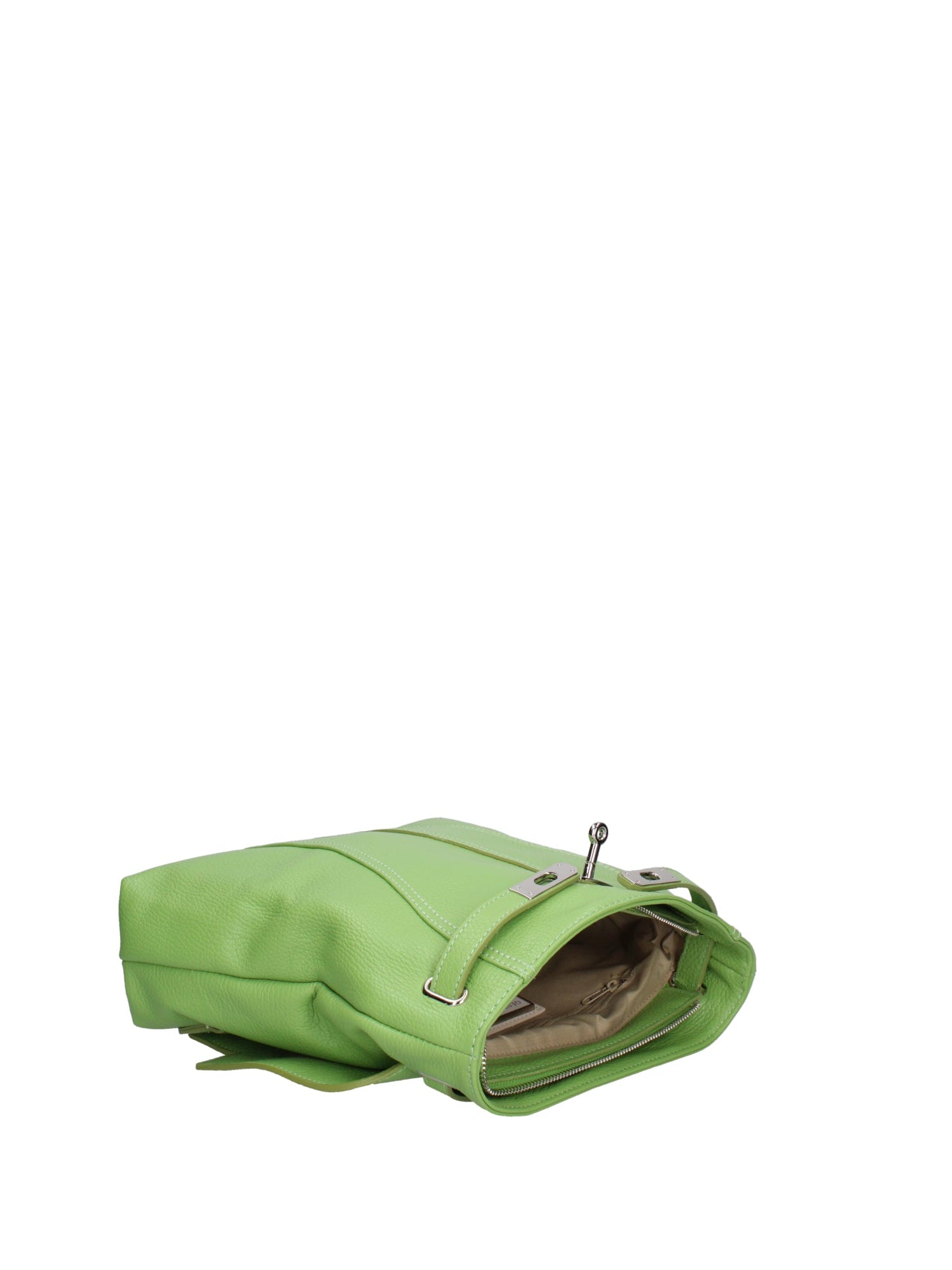 Borsa a mano convertibile in zaino da donna In Vera pelle