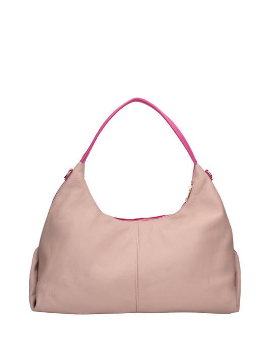 Borsa a spalla da donna In Vera pelle | Roberta Rossi | RR220723323FBG-D02_FUXIA+D68_CIPRIA